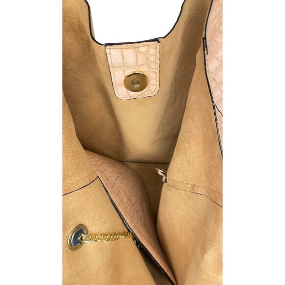 Antonio Melani Croc-embossed tote bag. - Picture 6 of 7